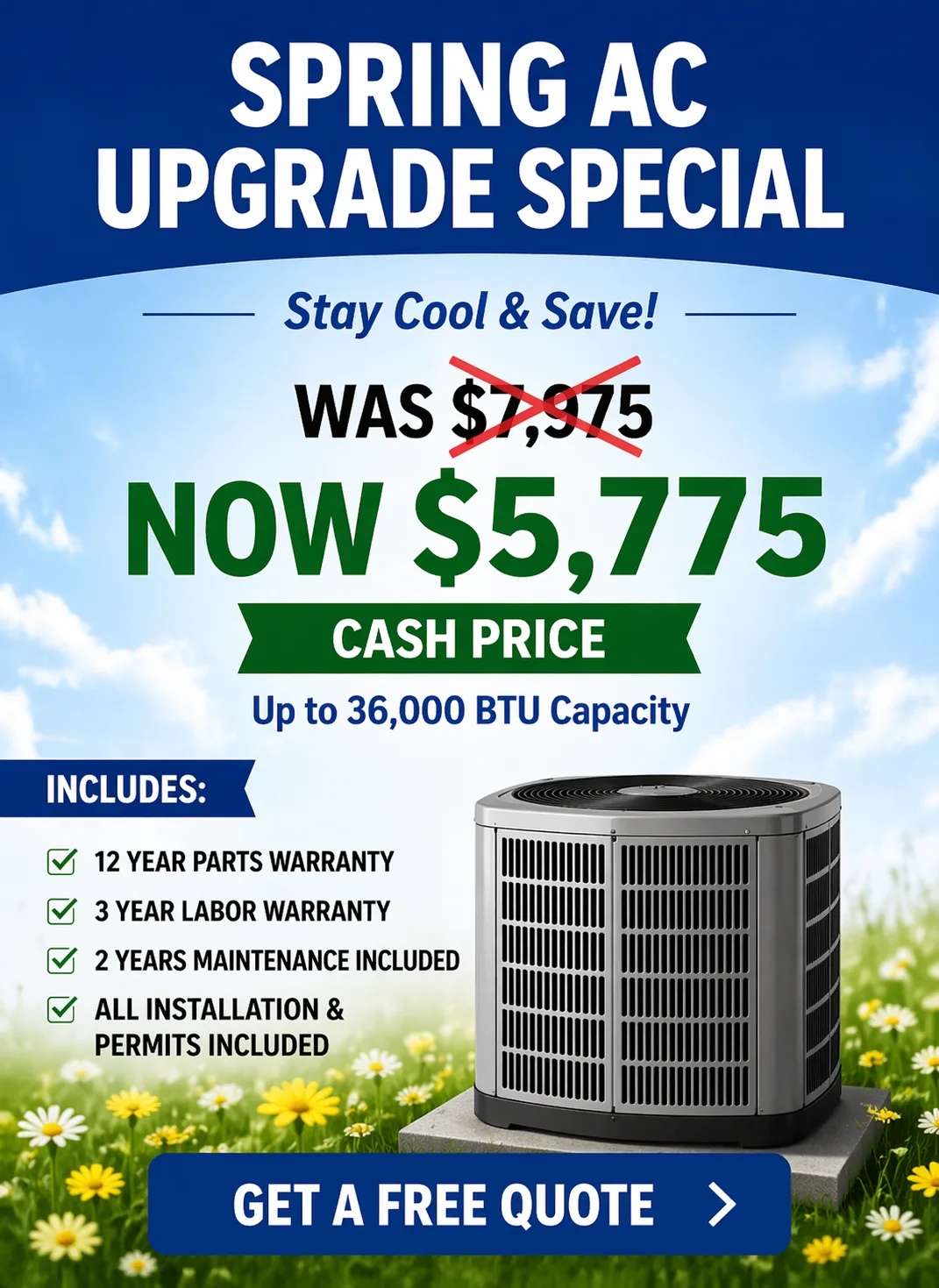 Spring AC Upgrade Special