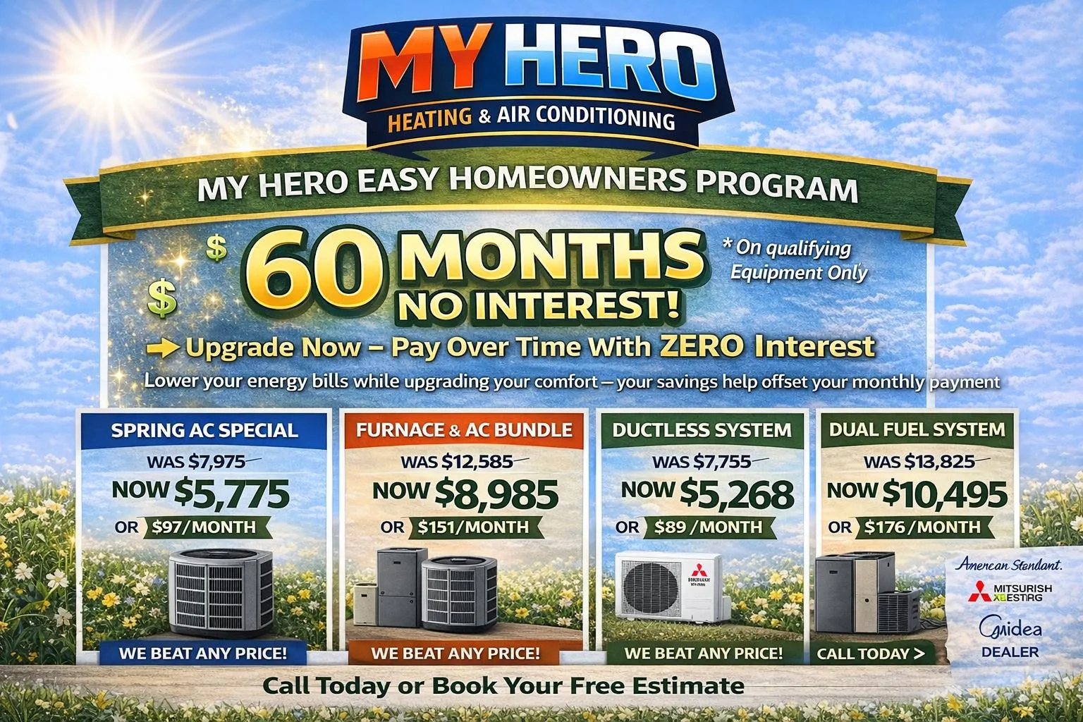 60 Months No Interest